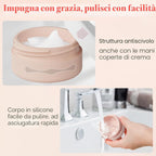 Vasetti da Viaggio in Silicone 40ml per Creme e Cosmetici
