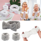 Set 6 Polsini Assorbenti per Lavaggio Viso e Capelli