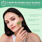 Kit Gua Sha et rouleau de jade pour massage du visage anti-gonflement