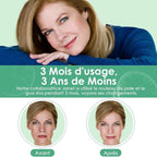 Kit Gua Sha et rouleau de jade pour massage du visage anti-gonflement