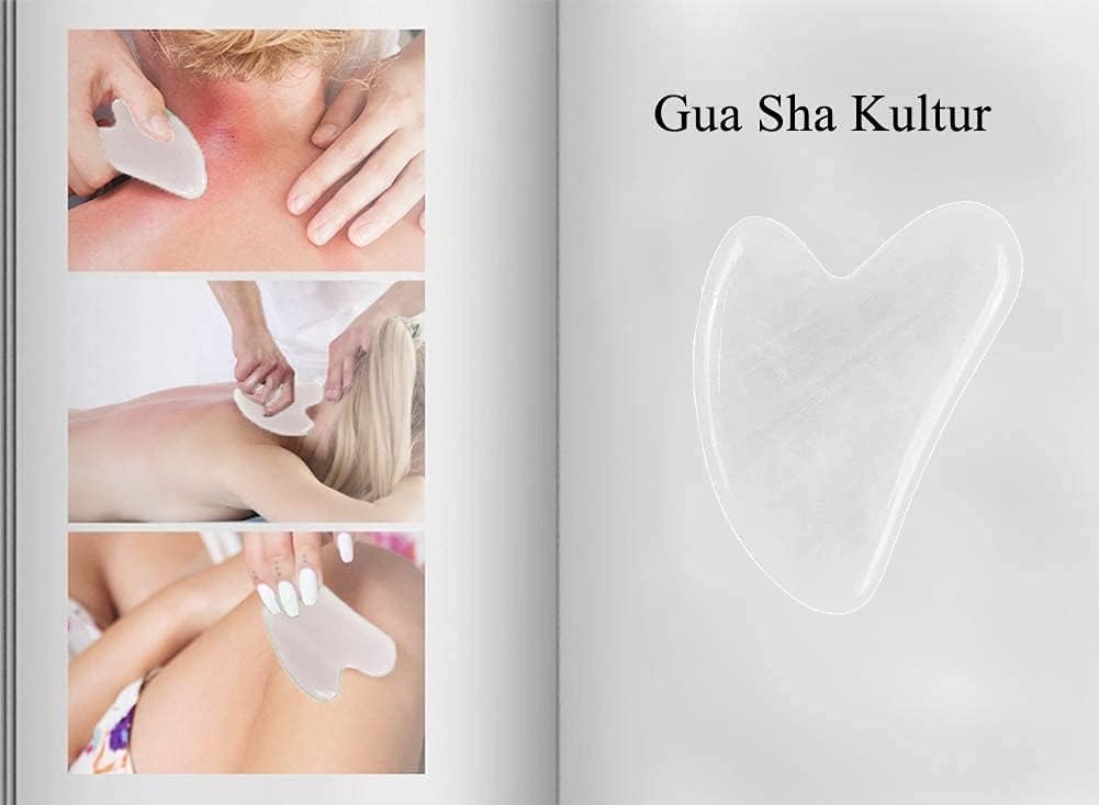 Gua Sha in Giada Bianca – Anti-Rughe e Massaggio Viso e Corpo