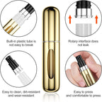 Set 6 Atomizzatori Profumo Ricaricabili 5ml Portatili