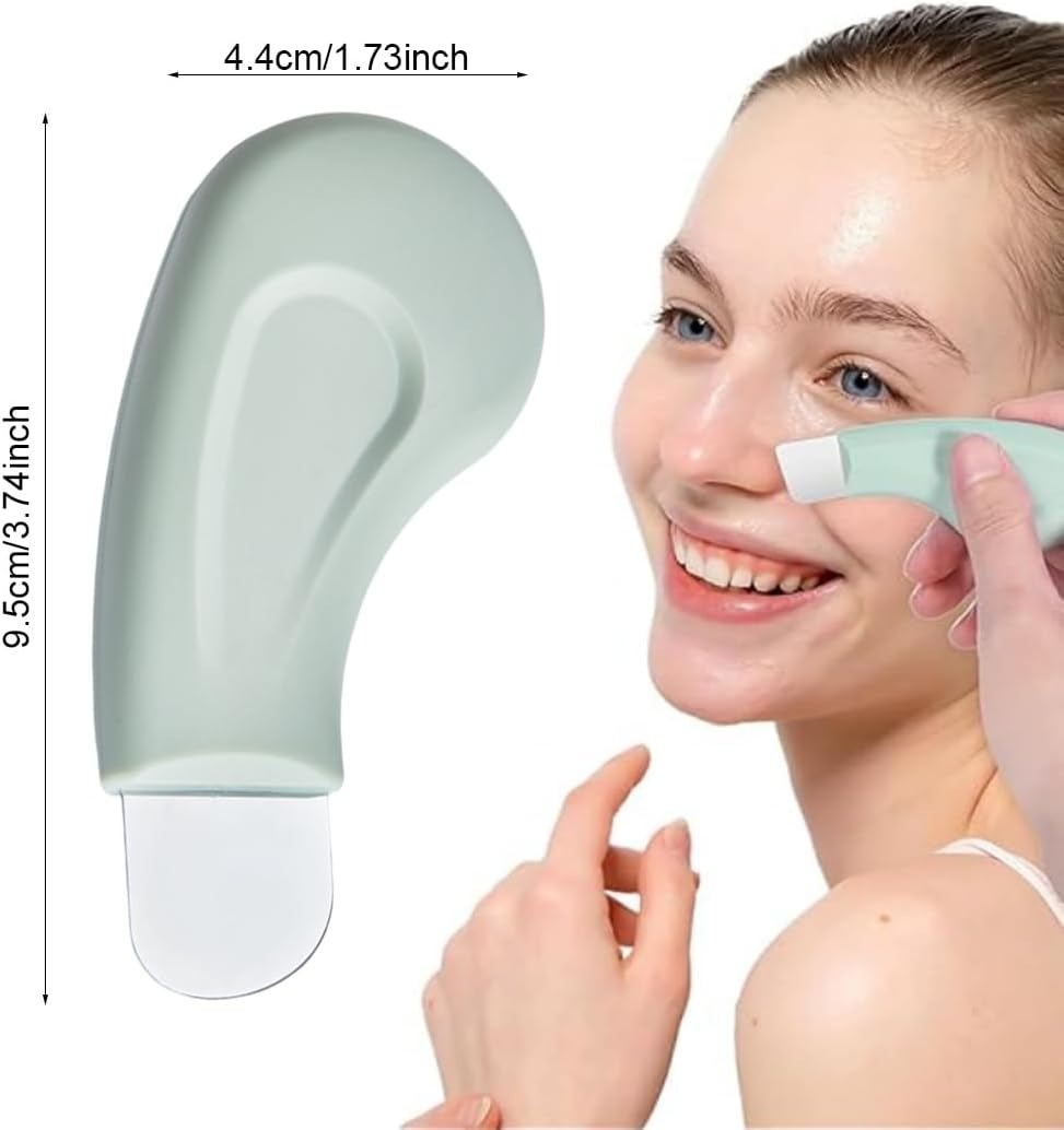 Spatola in Silicone per Rimozione Punti Neri Viso e Naso