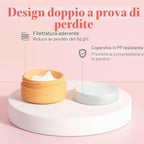 Vasetti da Viaggio in Silicone 40ml per Creme e Cosmetici